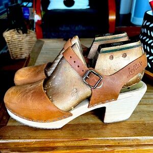 Lotta’s of Stockholm Highwood Clogs, Size 9.5 (41 EU)